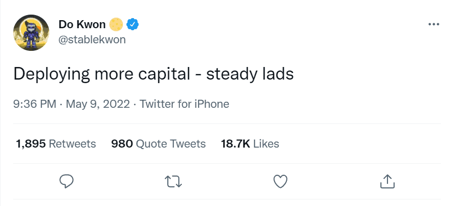 тера продава биткойн