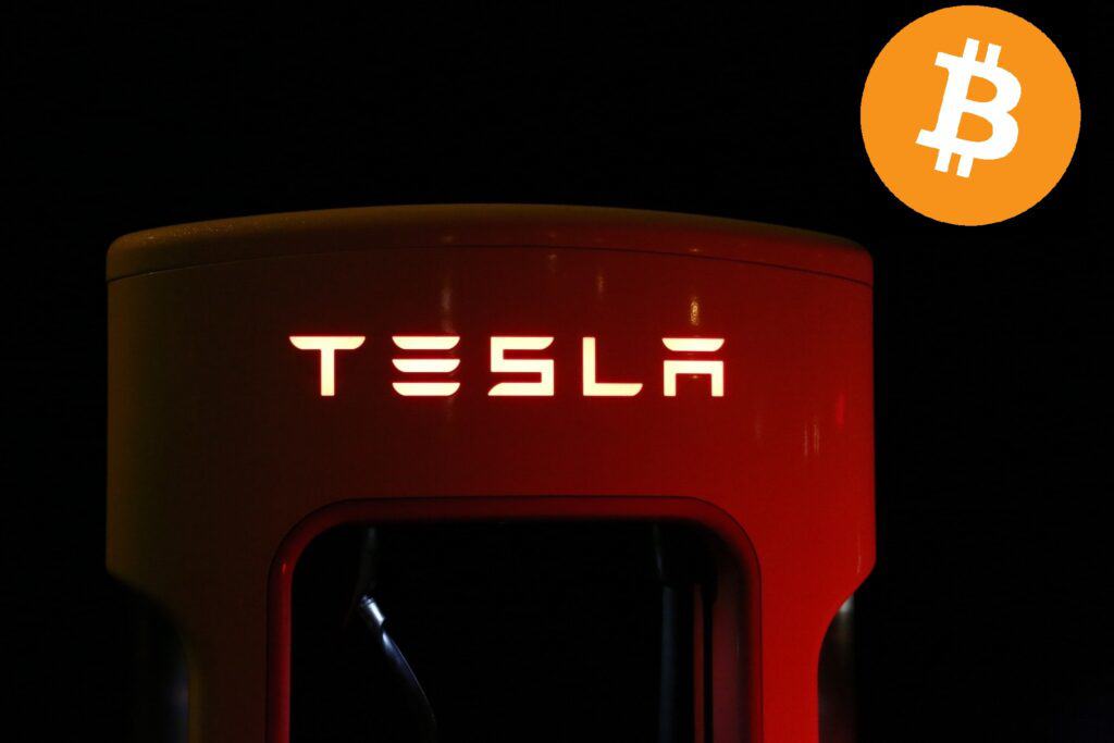 tesla биткойн притежание 2022